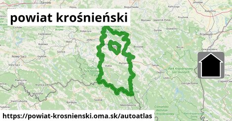 ikona Mapa autoatlas v powiat-krosnienski