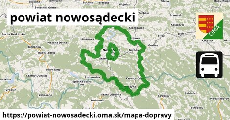 ikona Mapa dopravy mapa-dopravy v powiat-nowosadecki