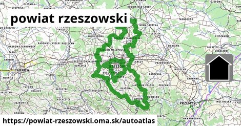 ikona Mapa autoatlas v powiat-rzeszowski