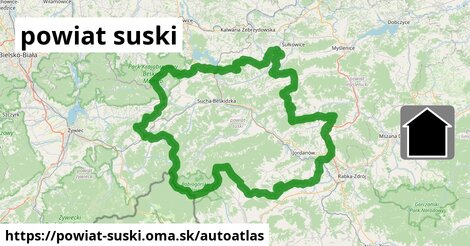 ikona Mapa autoatlas v powiat-suski