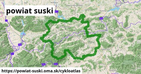 ikona Cyklo cykloatlas v powiat-suski