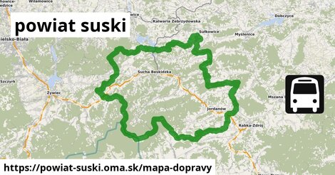 ikona Mapa dopravy mapa-dopravy v powiat-suski