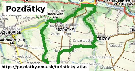 ikona Turistická mapa turisticky-atlas v pozdatky