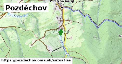 ikona Mapa autoatlas v pozdechov