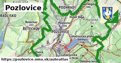 ikona Mapa autoatlas v pozlovice