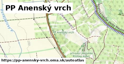 ikona Mapa autoatlas v pp-anensky-vrch