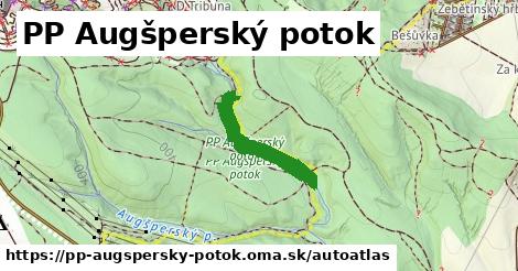 ulice v PP Augšperský potok