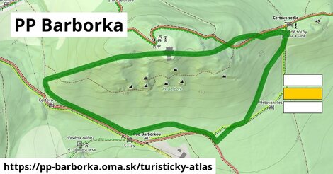 ikona Turistická mapa turisticky-atlas v pp-barborka