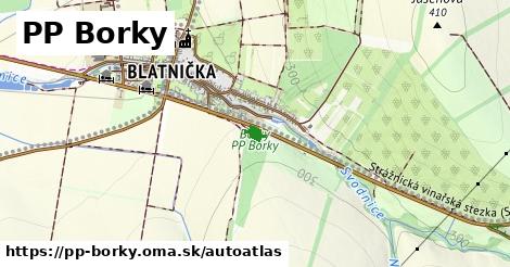 ikona Mapa autoatlas v pp-borky