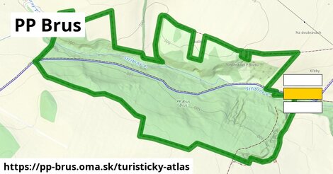 ikona Turistická mapa turisticky-atlas v pp-brus