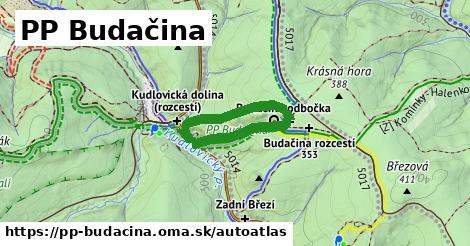 ikona Mapa autoatlas v pp-budacina