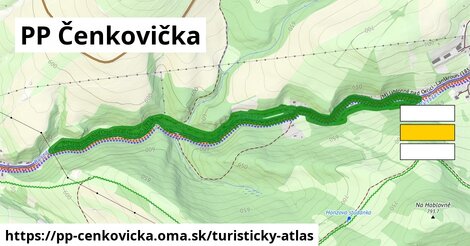 ikona Turistická mapa turisticky-atlas v pp-cenkovicka