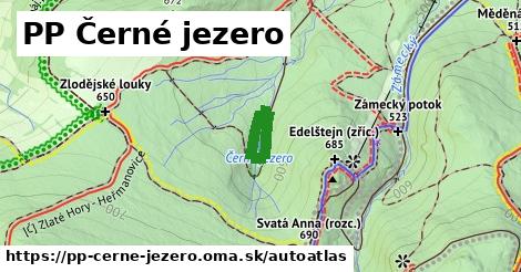 ikona Mapa autoatlas v pp-cerne-jezero