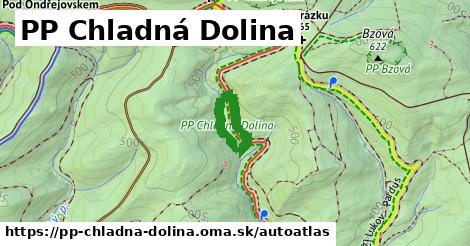 ikona Mapa autoatlas v pp-chladna-dolina