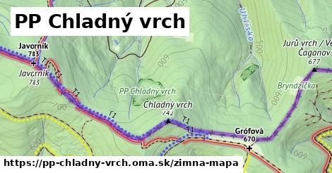 ikona Zimná mapa zimna-mapa v pp-chladny-vrch