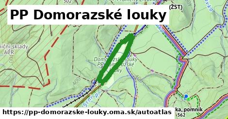 ikona Mapa autoatlas v pp-domorazske-louky