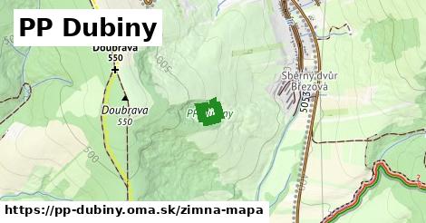 ikona Zimná mapa zimna-mapa v pp-dubiny
