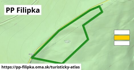 ikona PP Filipka: 0 m trás turisticky-atlas v pp-filipka