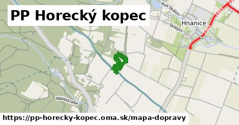 ikona PP Horecký kopec: 0 m trás mapa-dopravy v pp-horecky-kopec