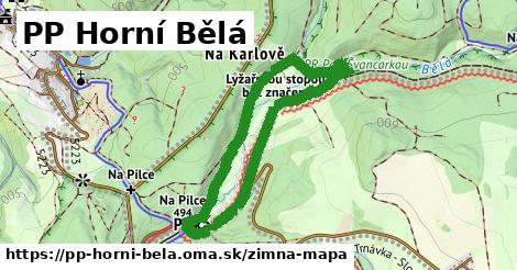 ikona Zimná mapa zimna-mapa v pp-horni-bela