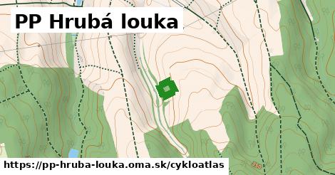 ikona PP Hrubá louka: 0 m trás cykloatlas v pp-hruba-louka