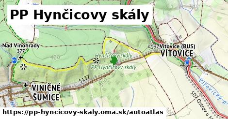 ikona Mapa autoatlas v pp-hyncicovy-skaly