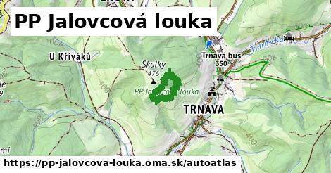 ikona Mapa autoatlas v pp-jalovcova-louka