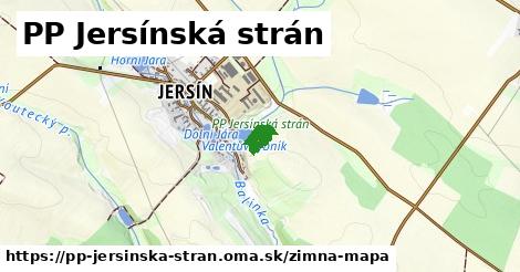 ikona PP Jersínská strán: 0 m trás zimna-mapa v pp-jersinska-stran