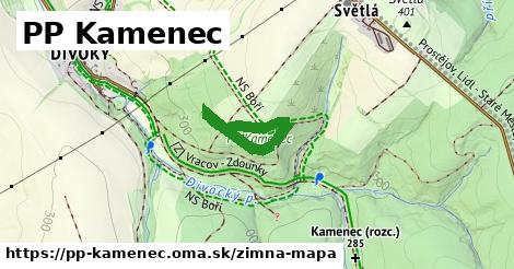 ikona Zimná mapa zimna-mapa v pp-kamenec