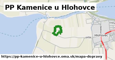 ikona PP Kamenice u Hlohovce: 0 m trás mapa-dopravy v pp-kamenice-u-hlohovce