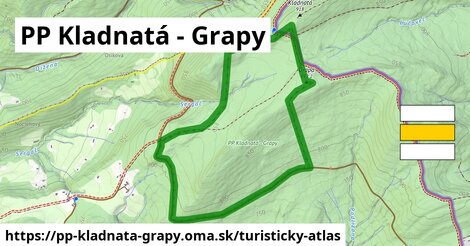 ikona Turistická mapa turisticky-atlas v pp-kladnata-grapy