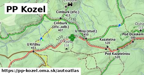 ikona Mapa autoatlas v pp-kozel