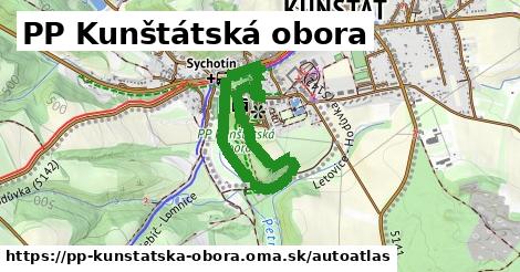 ikona Mapa autoatlas v pp-kunstatska-obora