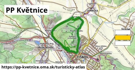 ikona Turistická mapa turisticky-atlas v pp-kvetnice