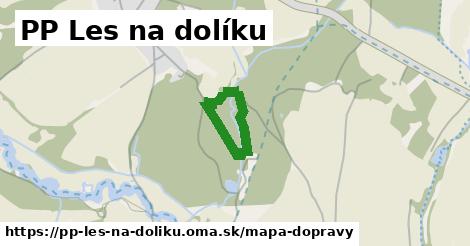 ikona PP Les na dolíku: 0 m trás mapa-dopravy v pp-les-na-doliku
