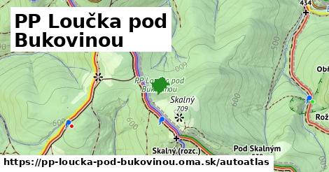 ulice v PP Loučka pod Bukovinou