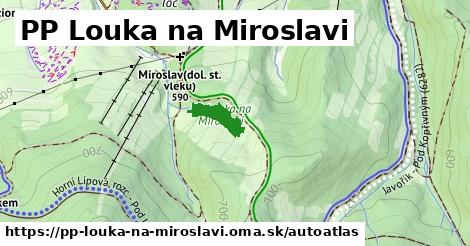 ikona Mapa autoatlas v pp-louka-na-miroslavi
