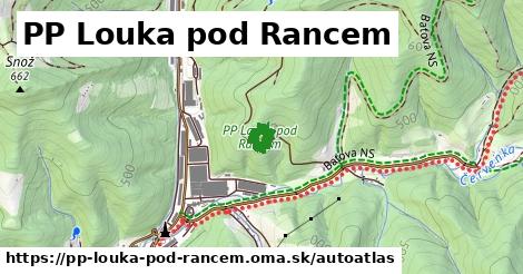 ikona Mapa autoatlas v pp-louka-pod-rancem