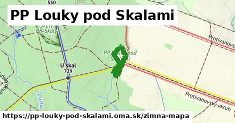 ikona Zimná mapa zimna-mapa v pp-louky-pod-skalami
