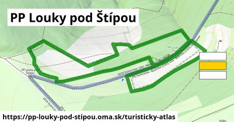 ikona Turistická mapa turisticky-atlas v pp-louky-pod-stipou