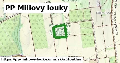 ikona Mapa autoatlas v pp-miliovy-louky