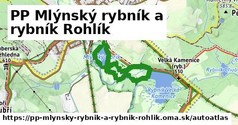 ikona Mapa autoatlas v pp-mlynsky-rybnik-a-rybnik-rohlik