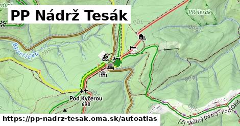 ikona Mapa autoatlas v pp-nadrz-tesak