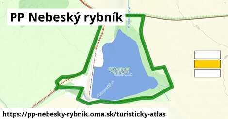 ikona PP Nebeský rybník: 189 m trás turisticky-atlas v pp-nebesky-rybnik
