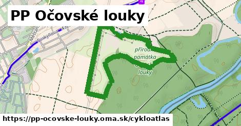 ikona PP Očovské louky: 0 m trás cykloatlas v pp-ocovske-louky