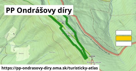 ikona Turistická mapa turisticky-atlas v pp-ondrasovy-diry