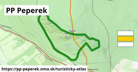 ikona Turistická mapa turisticky-atlas v pp-peperek