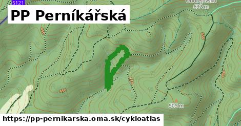 ikona PP Perníkářská: 0 m trás cykloatlas v pp-pernikarska