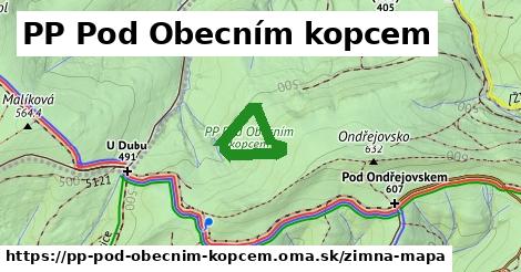 ikona Zimná mapa zimna-mapa v pp-pod-obecnim-kopcem