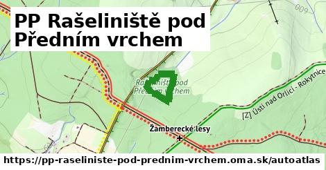 ikona Mapa autoatlas v pp-raseliniste-pod-prednim-vrchem